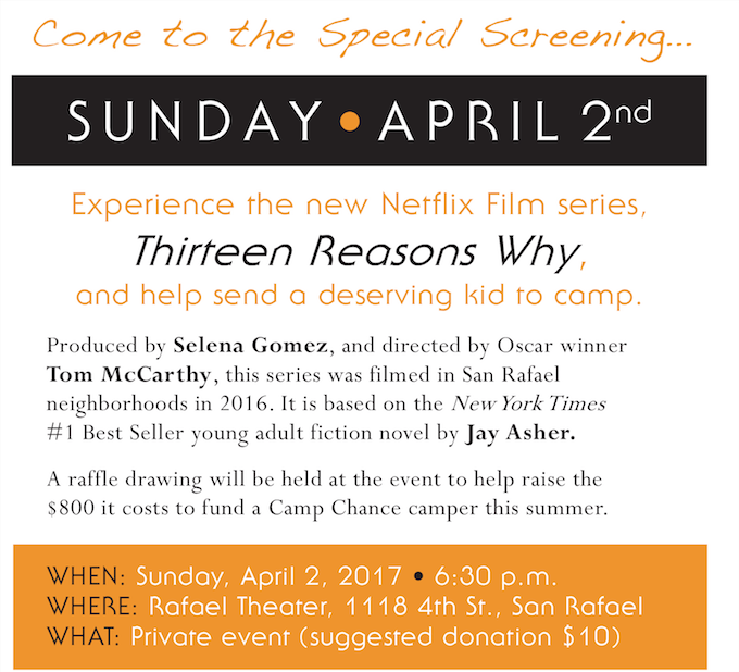 Special Screening of ’13 Reasons Why’